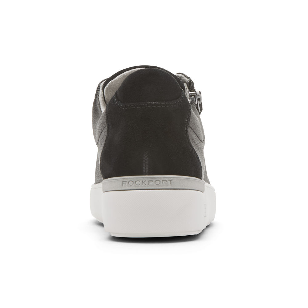 Rockport Womens Sneakers Black - truFLEX Parissa Laced - UK 963-RSQDIP